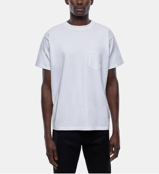 T-shirt droit en coton - Fursac - Blanc