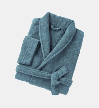 Peignoir éponge col châle 450g/m² La Redoute Interieurs