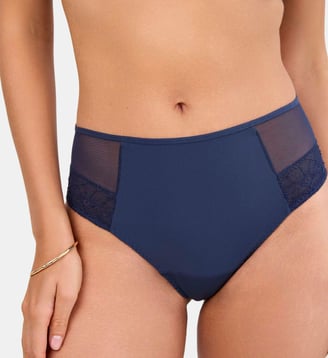 Shorty-tanga Nudité bleu nuit - Maison Lejaby - Bakelite