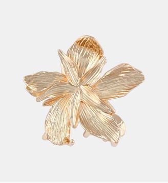Pince à cheveux fleur dorée - Balaboosté - Doré