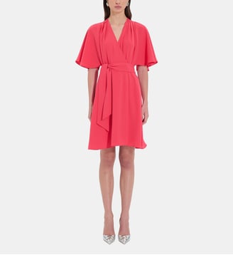 Robe RUSSEL portefeuille courte Uni emeraude - Zapa - Corail