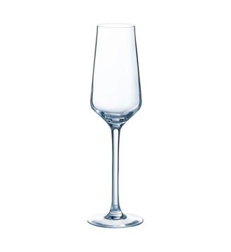 Flûte à champagne en krysta - Couzon - Transparent