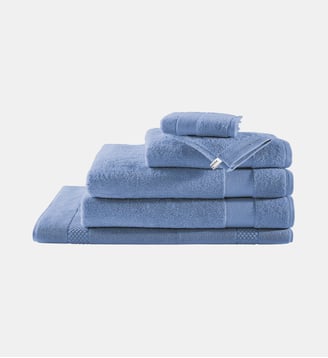 Peignoir Châle Bulle - Anne de Solène - Bleu clair