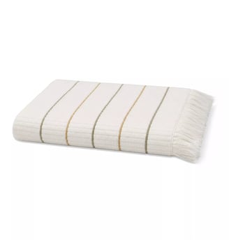 Drap de bain pur coton - Garnier Thiebaut - Pissenlit