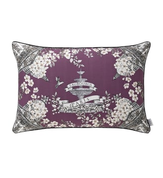 Housse de coussin imprimée en lin, FAUBOURG Alexandre Turpault