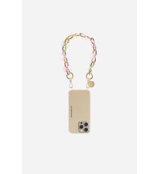 Chaîne de téléphone courte Cassy résine pastel - La Coque Française - Pastel