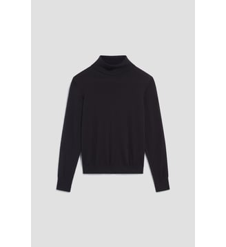 Pull à col roulé en laine mérinos - ROSAIRE - Gerard Darel - Marron