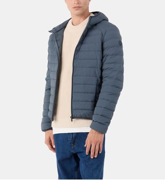 Doudoune légère stretch à capuche Frantz - Jott - Bleu clair