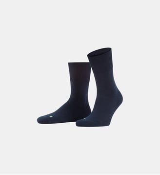 Chaussettes Run Coton - Falke - Maritime