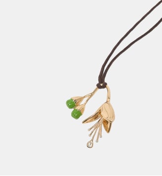 Collier cordon tulipe - Maje - Doré