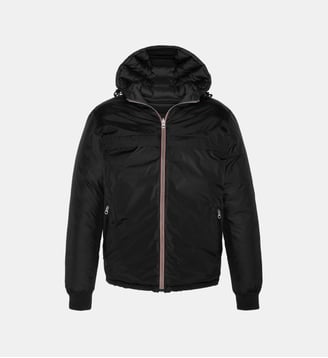 Blouson/doudoune réversible - Schott - Noir