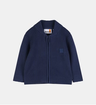 Sweat zippé à capuche - Timberland - Bleu