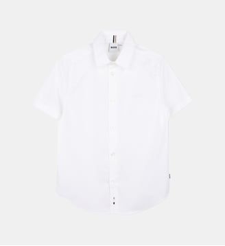 Chemise manches courtes - BOSS Kidswear - Blanc
