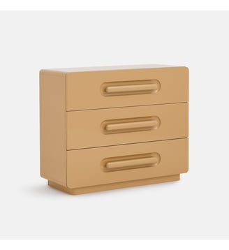 Commode 3 tiroirs, laqué brillant La Redoute Interieurs