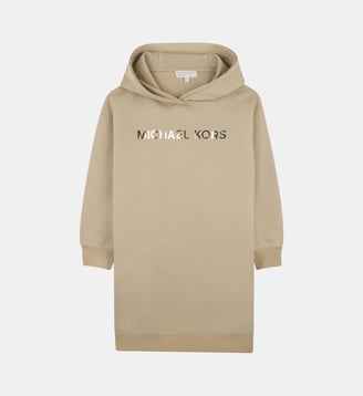 Robe à capuche en molleton - Michael Kors Kids - Coton