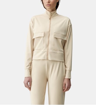 Veste de sport Egan Fermeture éclair - Born Living Yoga - Sable
