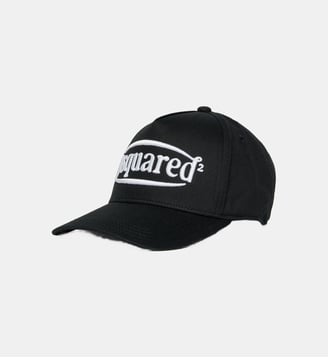 Casquette de baseball avec logo brodé - Dsquared2 - Noir