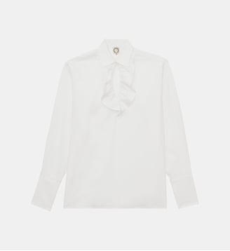 Chemise Ortiz en coton - Ines de la Fressange Paris - Blanc