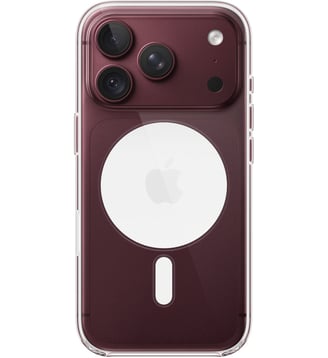 Coque iPhone 18 Pro Coque transparente Magsafe - Apple - Bordeaux