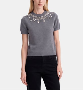 Top Helmine - Vanessa Bruno - Gris chine