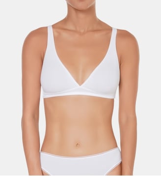 Bralette - Coton Bio - Huit - Blanc
