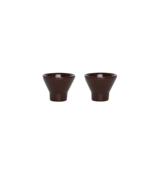 Coquetier en grès Living - OYOY - Marron