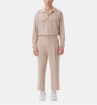 Chemise décontractée 1/1 Regular Col revers - Studio Seidensticker - Beige