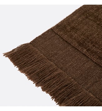 Tapis laine et coton - La Redoute Interieurs - Marron