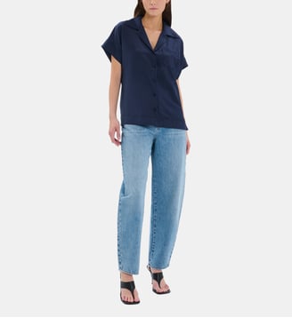 Chemise Cassie Nocturne - Zapa - Bleu marine
