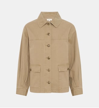 Blouson en denim - TYANA - Gerard Darel - Kaki moyen