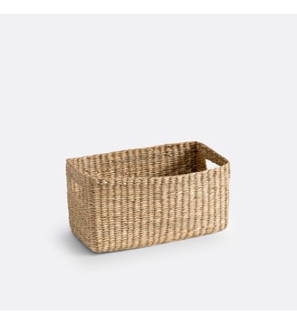 Panier en herbier tressé La Redoute Interieurs