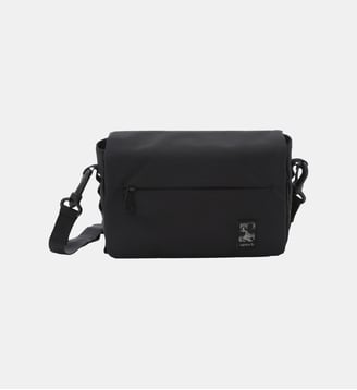 sac bandoulière en nylon noir - Agnès b. - Noir