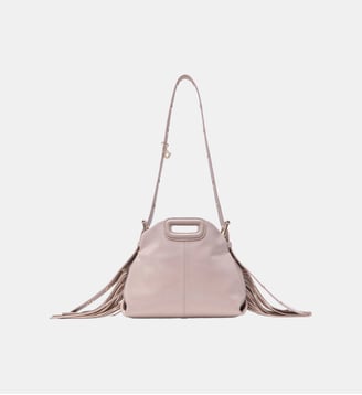 Sac Miss M mini en cuir naplak - Maje - Beige mastic