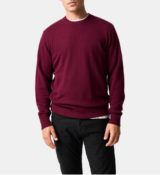 Tricot Island Stewart - Rodd & Gunn - Bourgogne