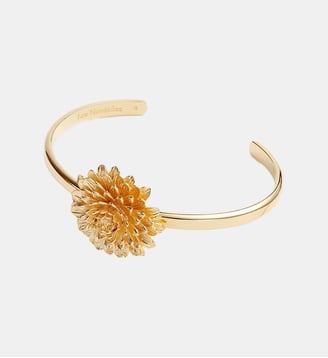 Bracelet jonc pissenlit doré - Les Néréides - Jaune