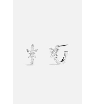 Boucles D'Oreilles Papillon - APM Monaco - Blanc