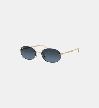 Lunettes de soleil Ovale RB3767 - Ray Ban - Doré