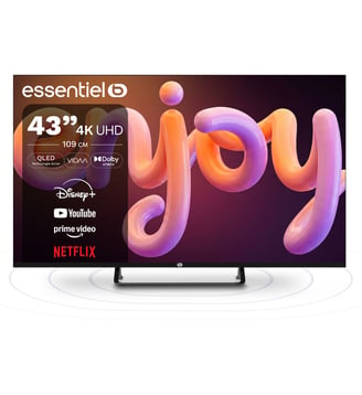 TV QLED 43QLED306 43" (109 cm) 4K - Smart TV - Essentiel B - Standard
