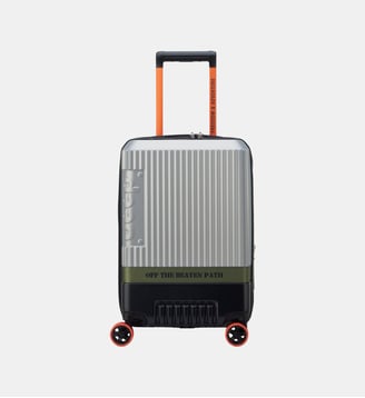Valise bicolore - Delsey Paris - Jaune