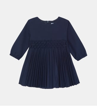 Robe -  col rond plis plats - Tartine Et Chocolat - Marine