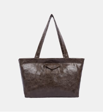 Sac cabas épaule Rétro KBA - Lancaster - Marron