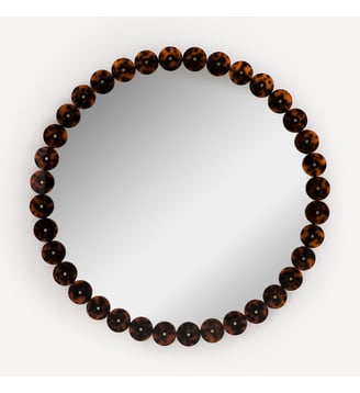 Miroir rond résine diamètre 100 cm AM.PM