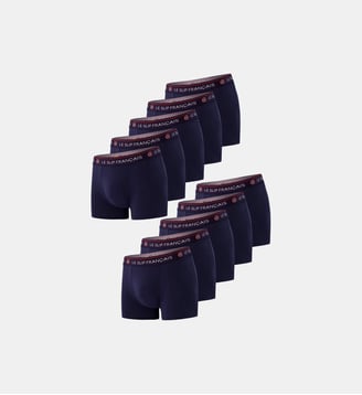 Lot de 10 boxers en coton Le Slip Francais