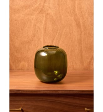 Vase en verre Louise - Cyrillus - Vert