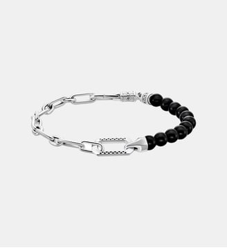 Bracelet onyx bead - Thomas Sabo - Argent