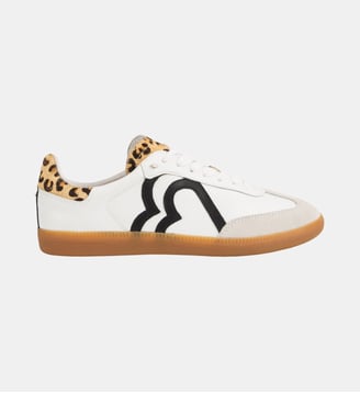 Baskets En Cuir Billie - Bons Baisers - Blanc