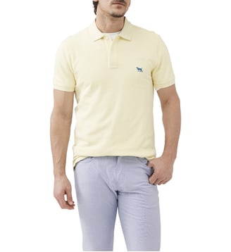 Polo slim en coton manches courtes Gunn - Rodd & Gunn - Myrte citronnée