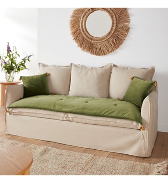 Matelas d'assise velours La Redoute Interieurs