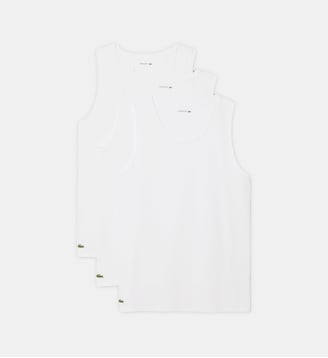 Lot de 3 débardeurs d'intérieur coton Lacoste