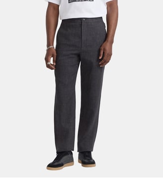 pantalon Julen gris anthracite - Agnès b. - Gris carbone